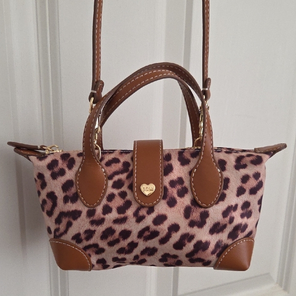 Stoney Clover Lane Handbags - Stoney Clover Lane Leopard Pouchette. NWOT.